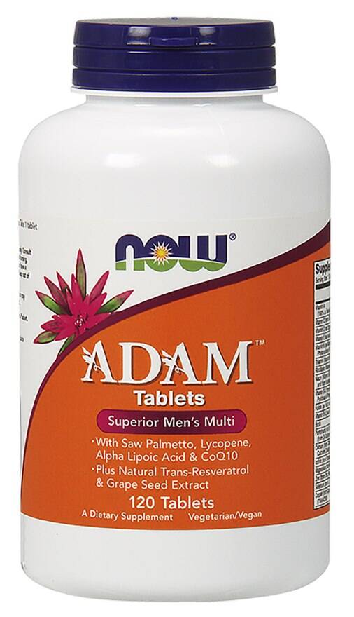 ADAM Multivitamínico para hombres - 120 comprimidos - Nuvalia