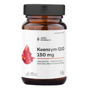 AURA HERBALS Coenzyme Q10 150 mg (60 caps) - Nuvalia