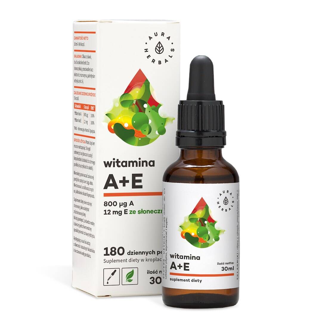 AURA HERBALS Vitamina A + E (30 ml / 1 fl. oz.) - Nuvalia