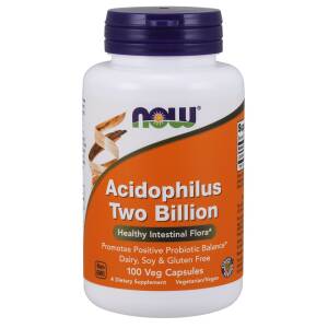 Acidophilus Two Billion - 100 vcaps - Nuvalia