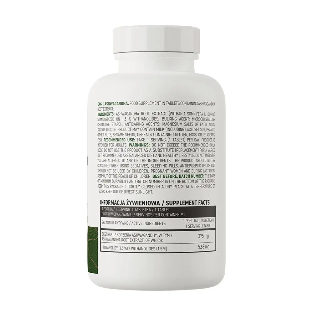 Ashwagandha – 90 comprimidos - Imagen 2