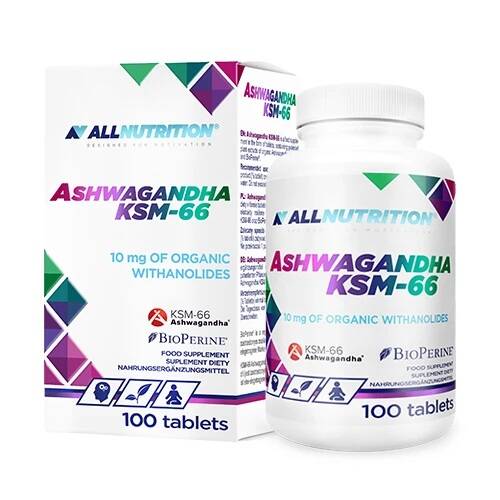 Ashwagandha KSM-66 - 100 comprimidos - Nuvalia