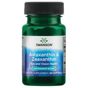 Astaxanthin & Zeaxanthin - 60 softgels - Nuvalia