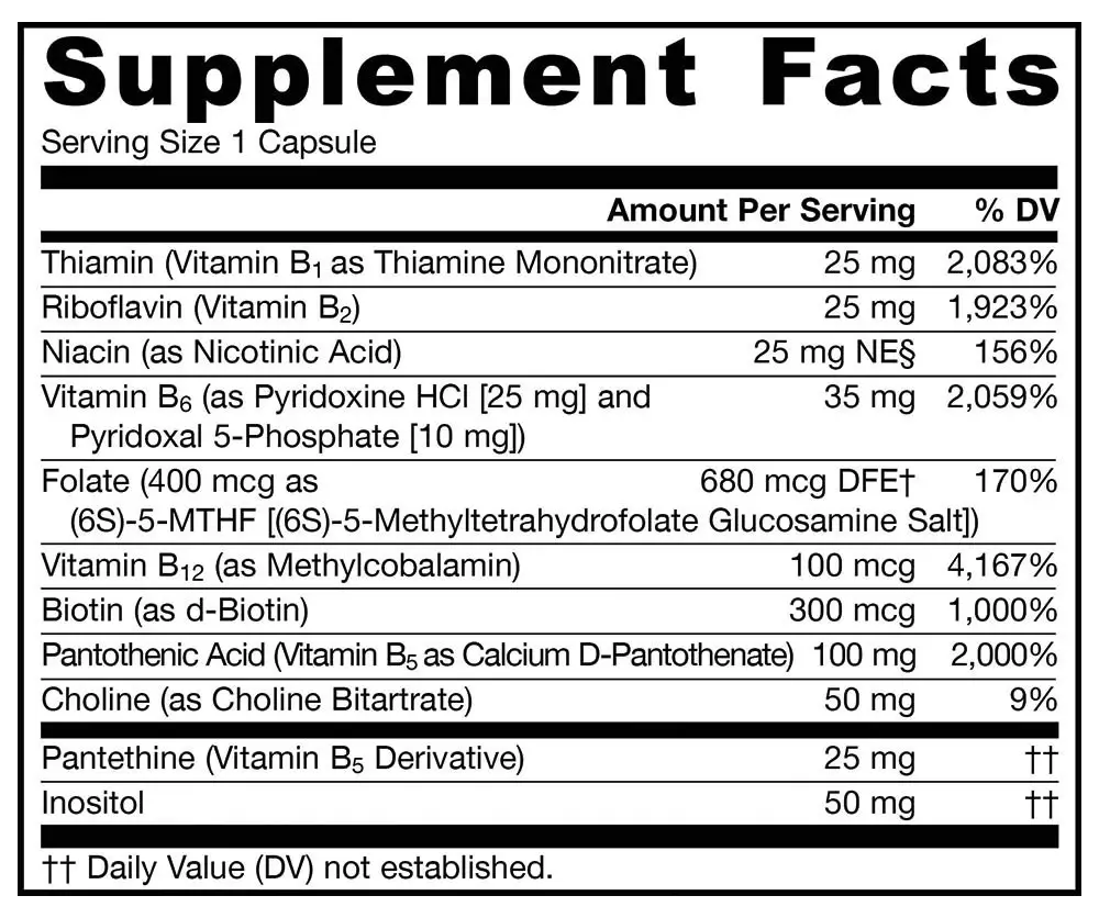 B-Right® - Jarrow Formulas | 100 Cápsulas Vegetales - Imagen 2