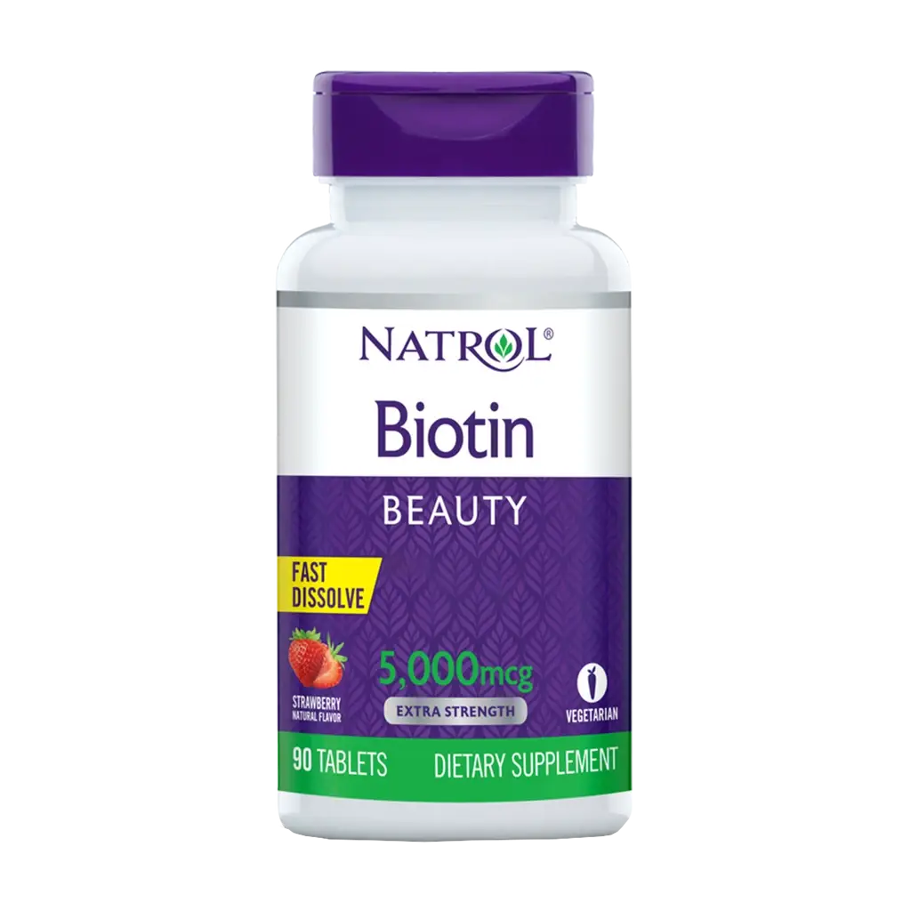 Biotina de alta potencia y disolución rápida 5