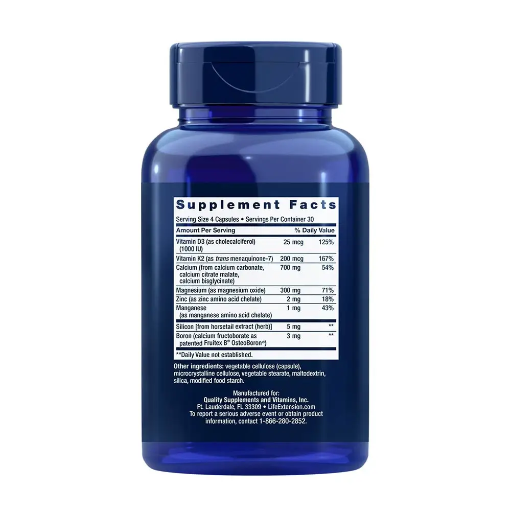 Bone Restore con Vitamina K2 – 120 cápsulas - Imagen 2