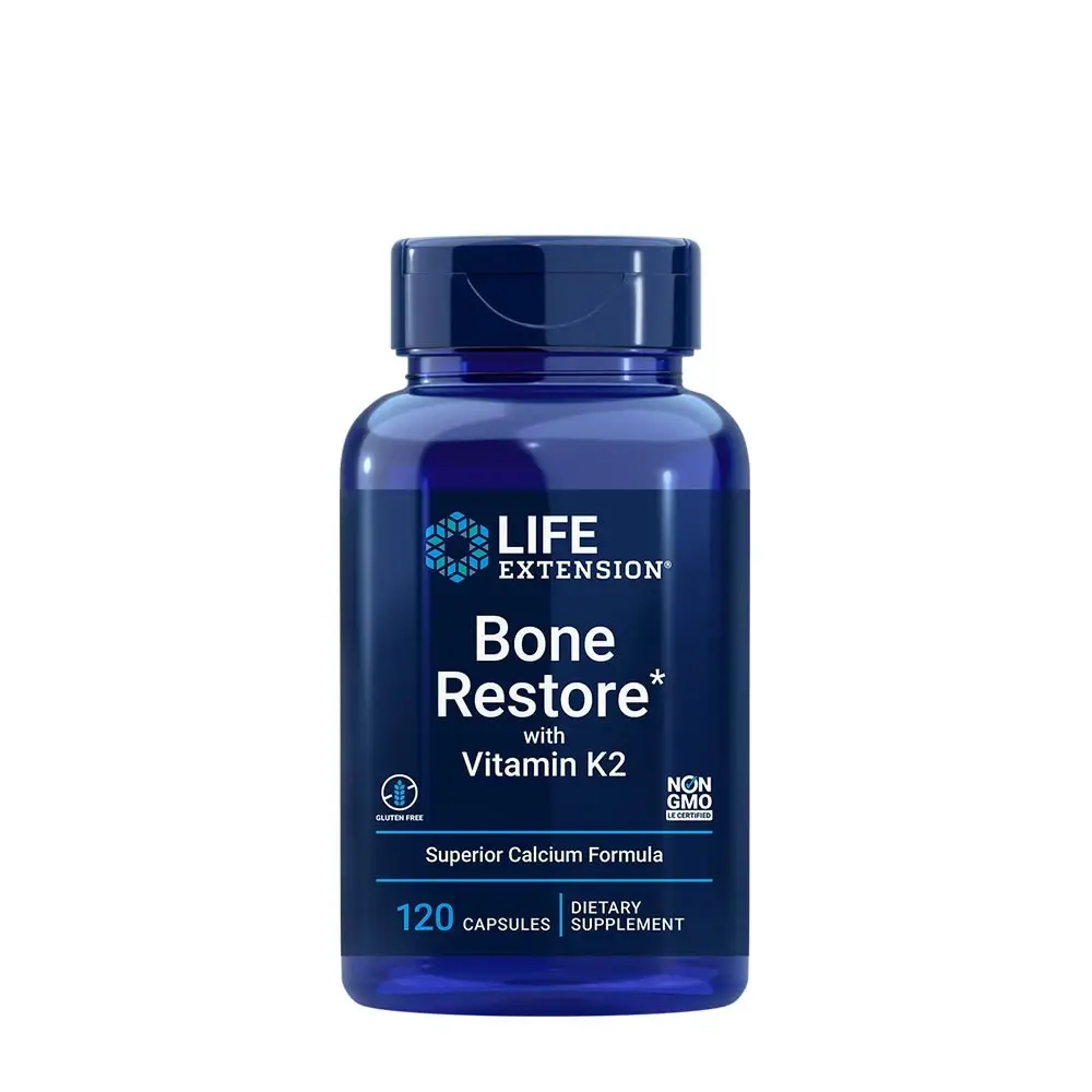 Bone Restore con vitamina K2 - 120 cápsulas - Nuvalia