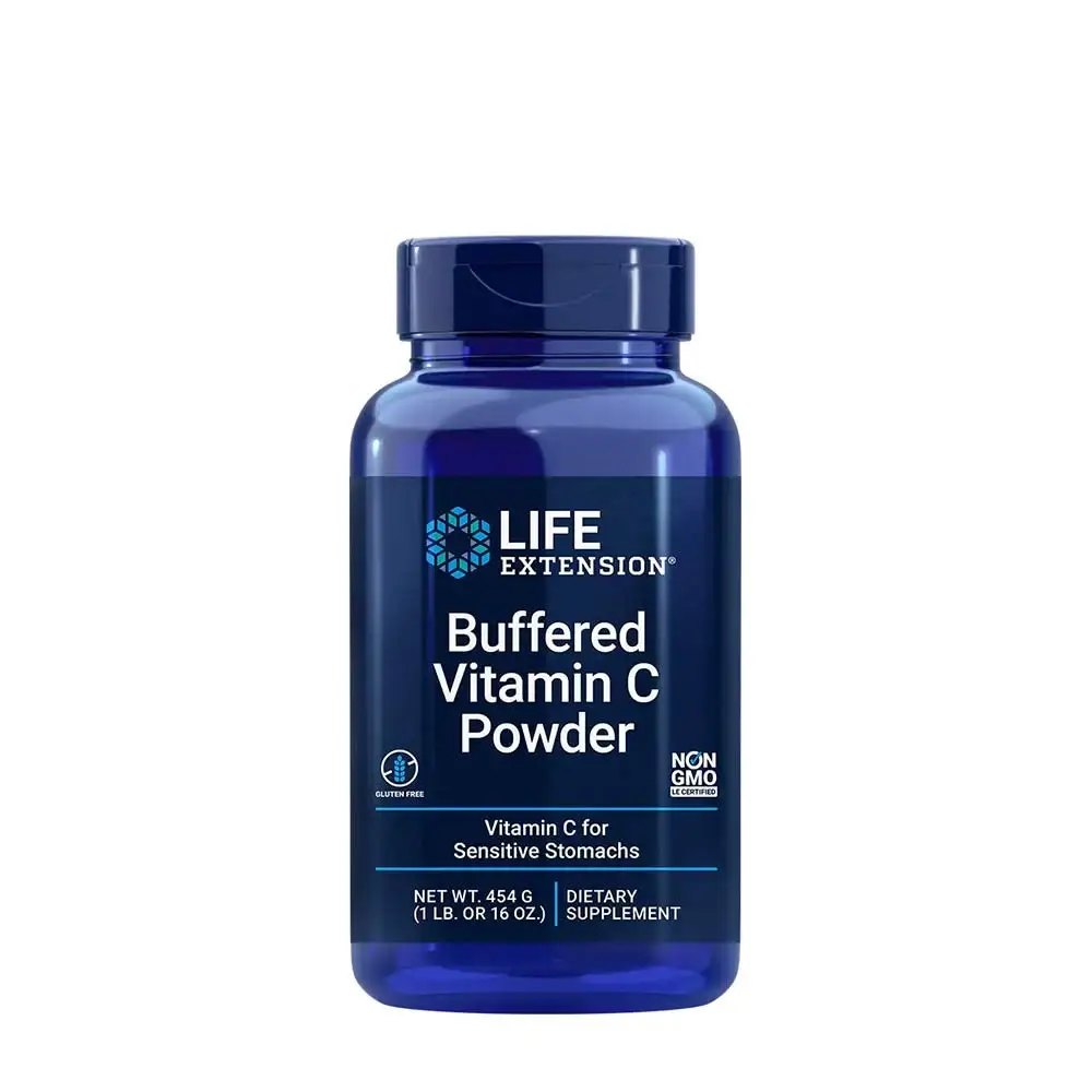Vitamina C en polvo tamponada - 454 g - Nuvalia