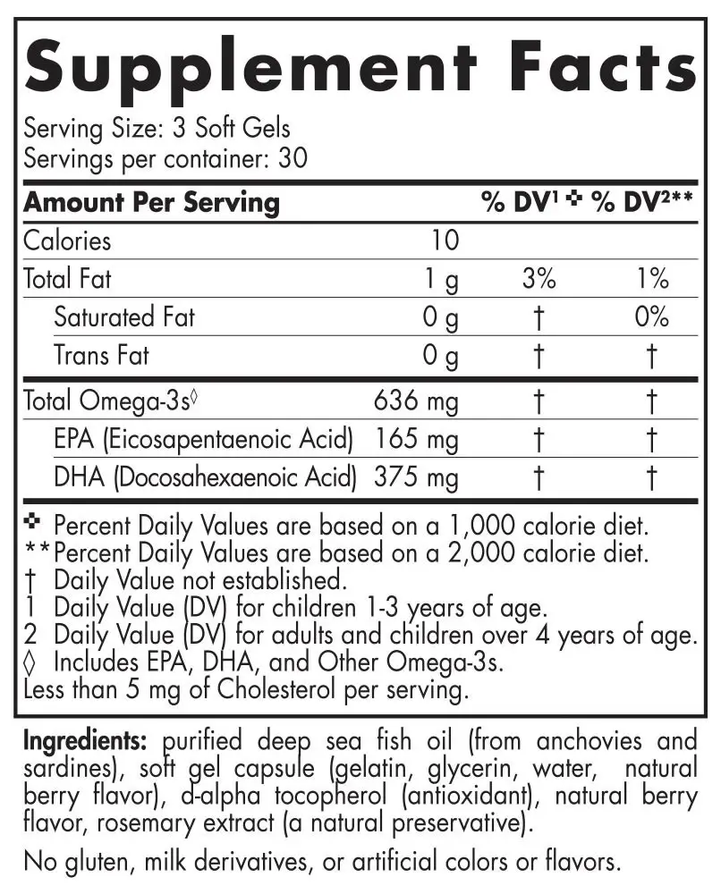636 mg Berry Punch - 90 minicápsulas blandas - Nuvalia