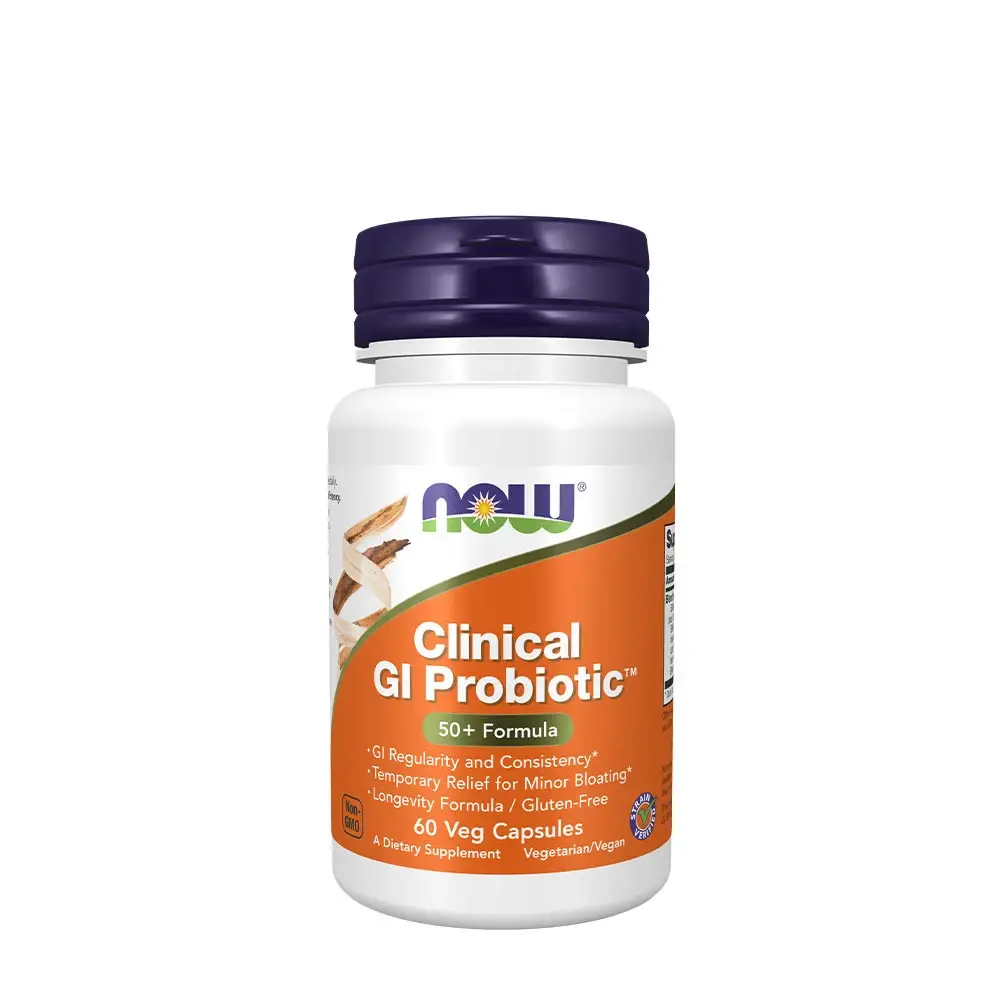 Probiótico gastrointestinal clínico - 60 cápsulas vegetales - Nuvalia