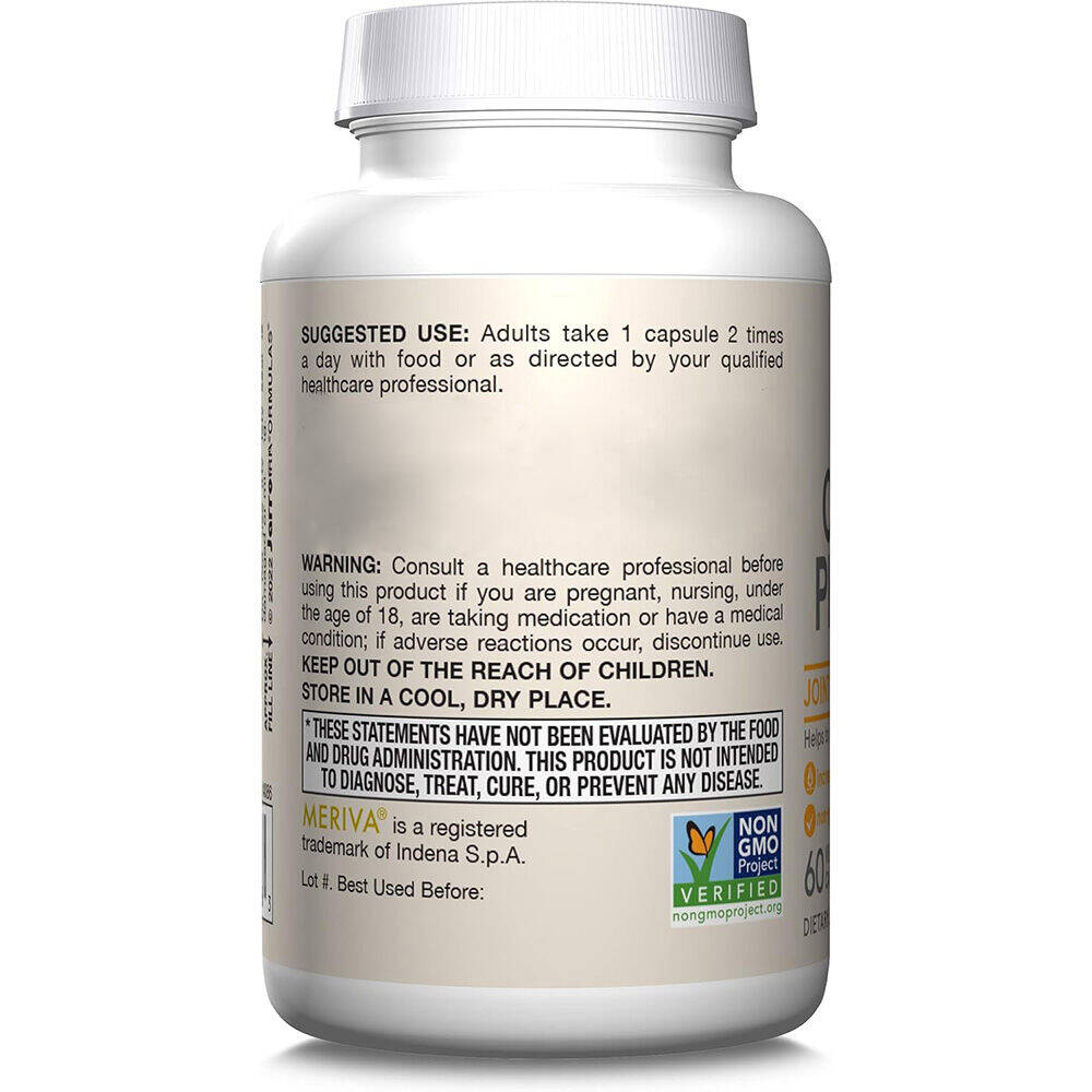 Curcumin Phytosome (Meriva), 500mg – 60 cápsulas - Imagen 4