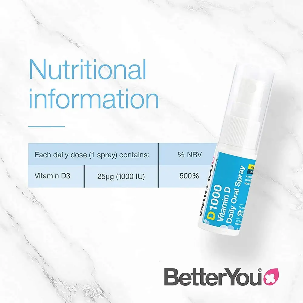 D1000 Spray Oral de Vitamina D Diaria – 15 ml - Imagen 2