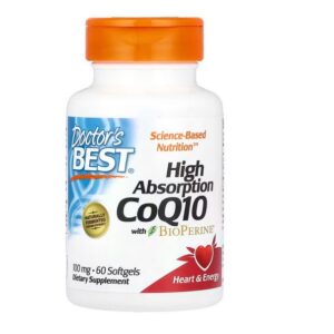 High Absorption CoQ10 with BioPerine