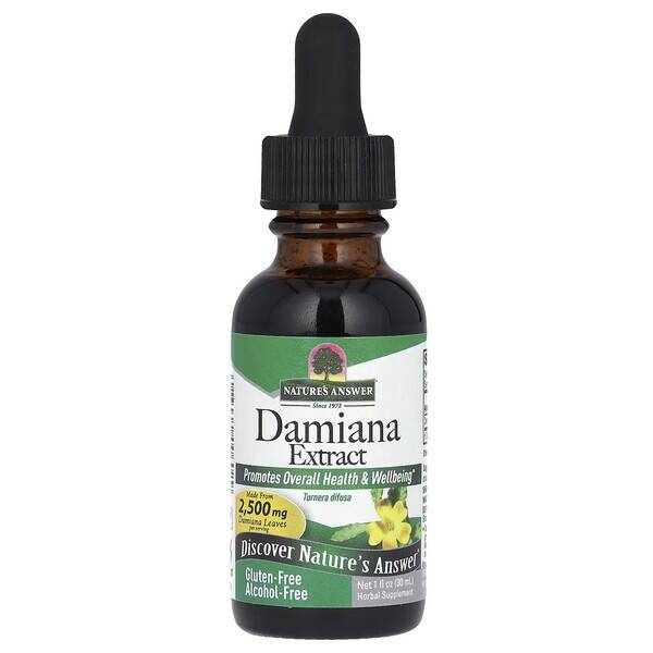 Extracto de damiana - 30 ml. - Nuvalia
