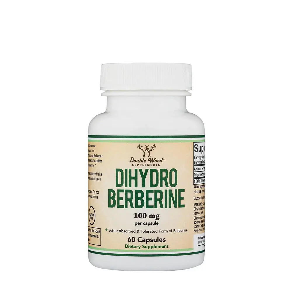 Suplementos Double Wood con dihidroberberina (60 cápsulas) - Nuvalia
