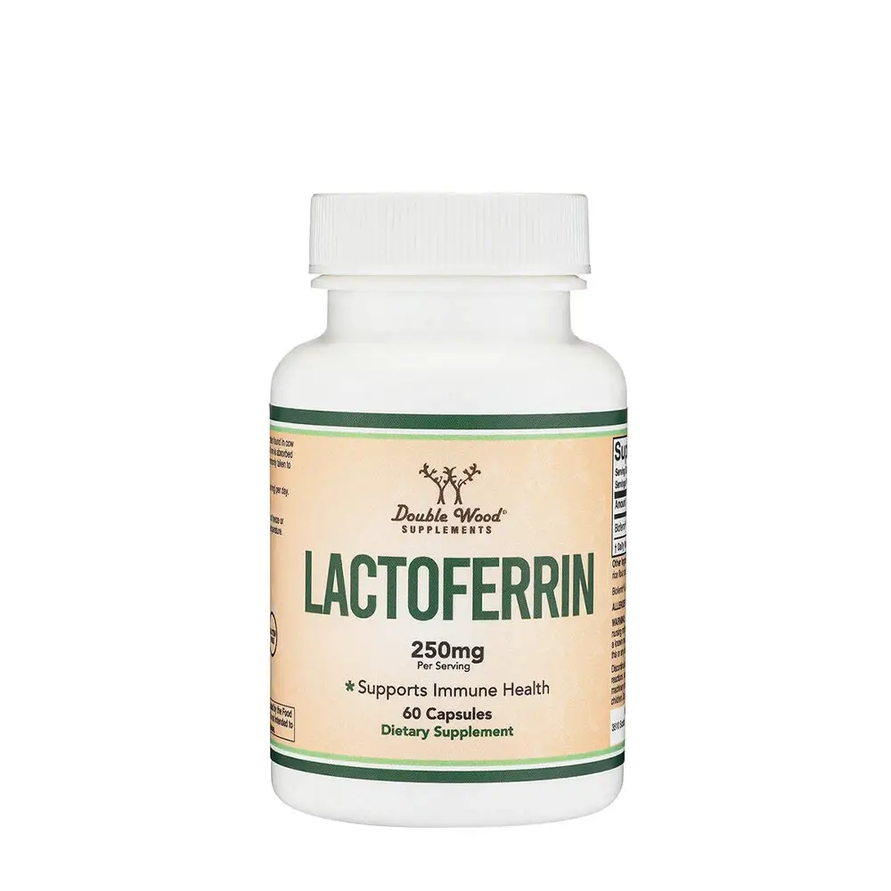Suplementos Double Wood con lactoferrina (60 cápsulas) - Nuvalia