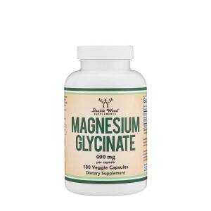 Double Wood Supplements Magnesium Glycinate (180 Capsules) - Nuvalia