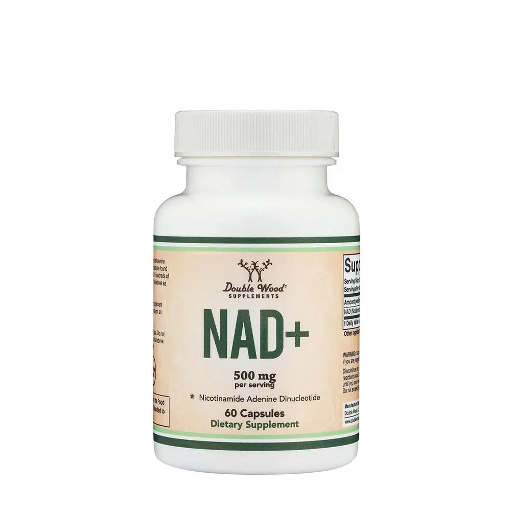Suplementos Double Wood NAD+ (60 cápsulas) - Nuvalia