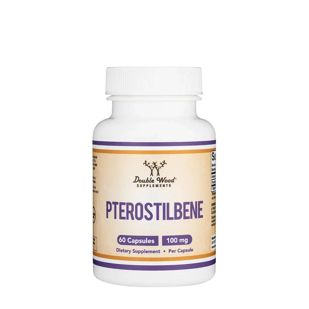 Suplementos Double Wood con pterostilbeno (60 cápsulas) - Nuvalia