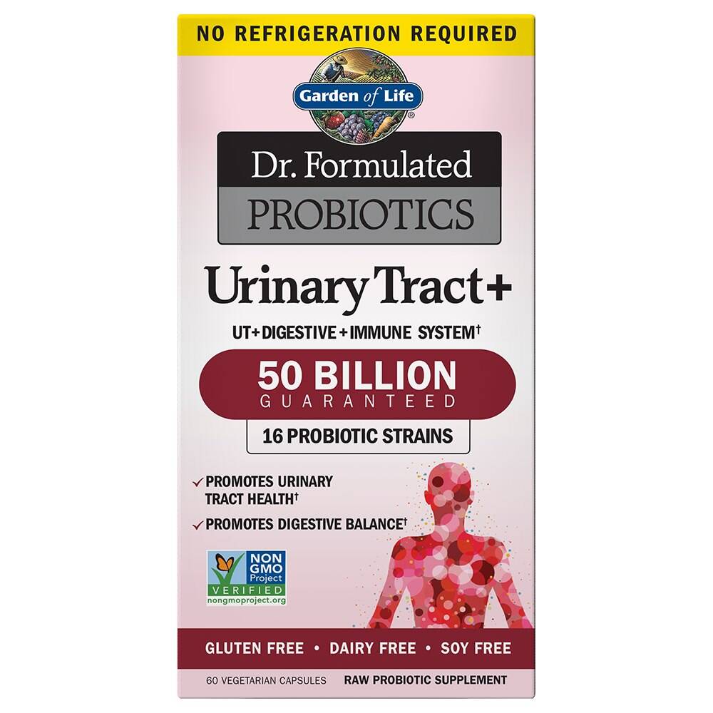 Dr. Formulated Probiotics Urinary Tract+ - 60 cápsulas vegetales - Nuvalia