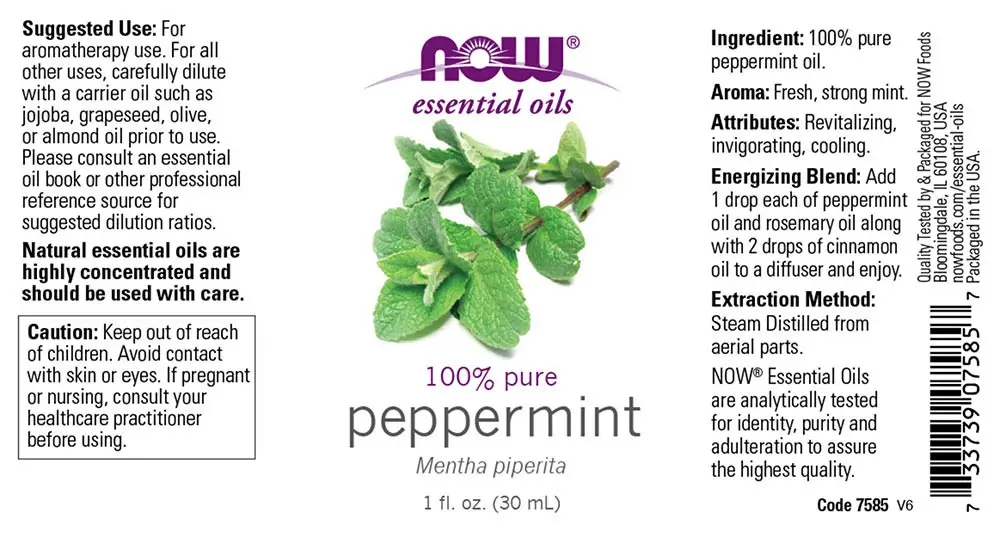 Aceite de menta - 30 ml - Nuvalia