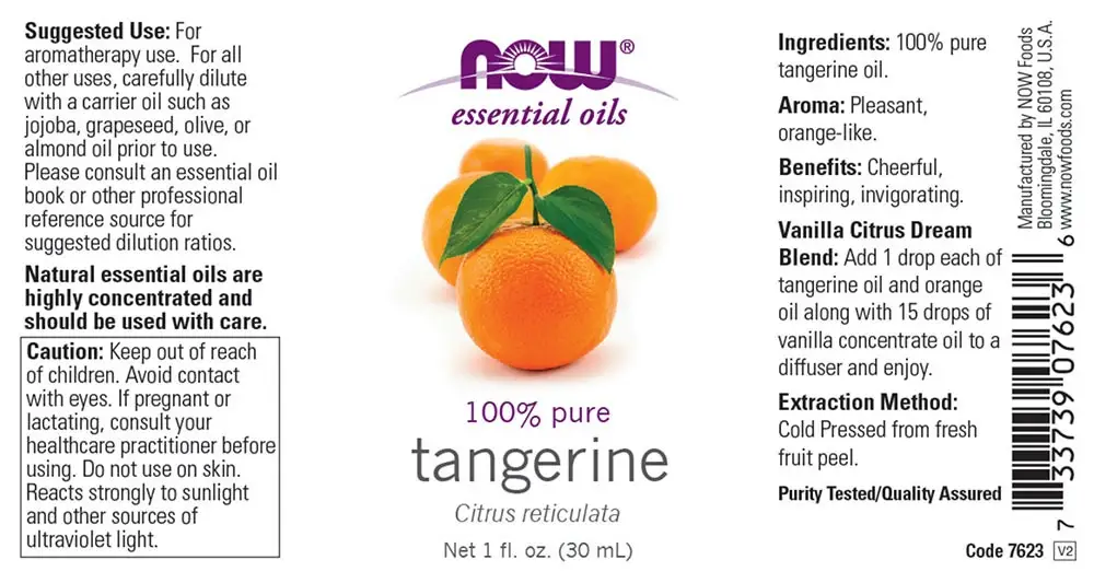 Aceite de mandarina - 30 ml - Nuvalia