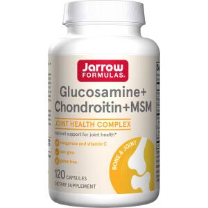 Glucosamine + Chondroitin + MSM - 120 caps - Nuvalia