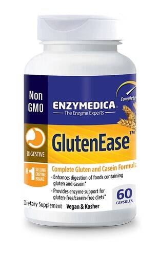 GlutenEase - 60 cápsulas - Nuvalia