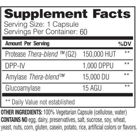 GlutenEase Extra Strength – 60 cápsulas - Imagen 3