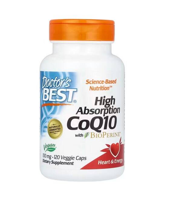 CoQ10 de alta absorción con BioPerine