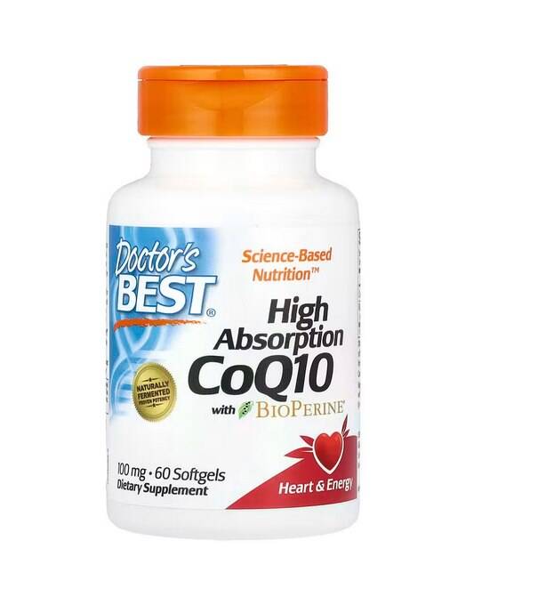 CoQ10 de alta absorción con BioPerine