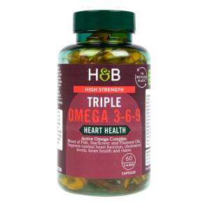 High Strength Triple Omega 3-6-9 - 60 caps - Nuvalia