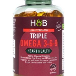 High Strength Triple Omega 3-6-9 - 120 caps