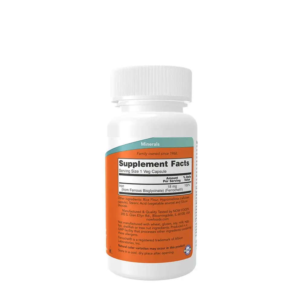 18 mg - 120 cápsulas - Nuvalia