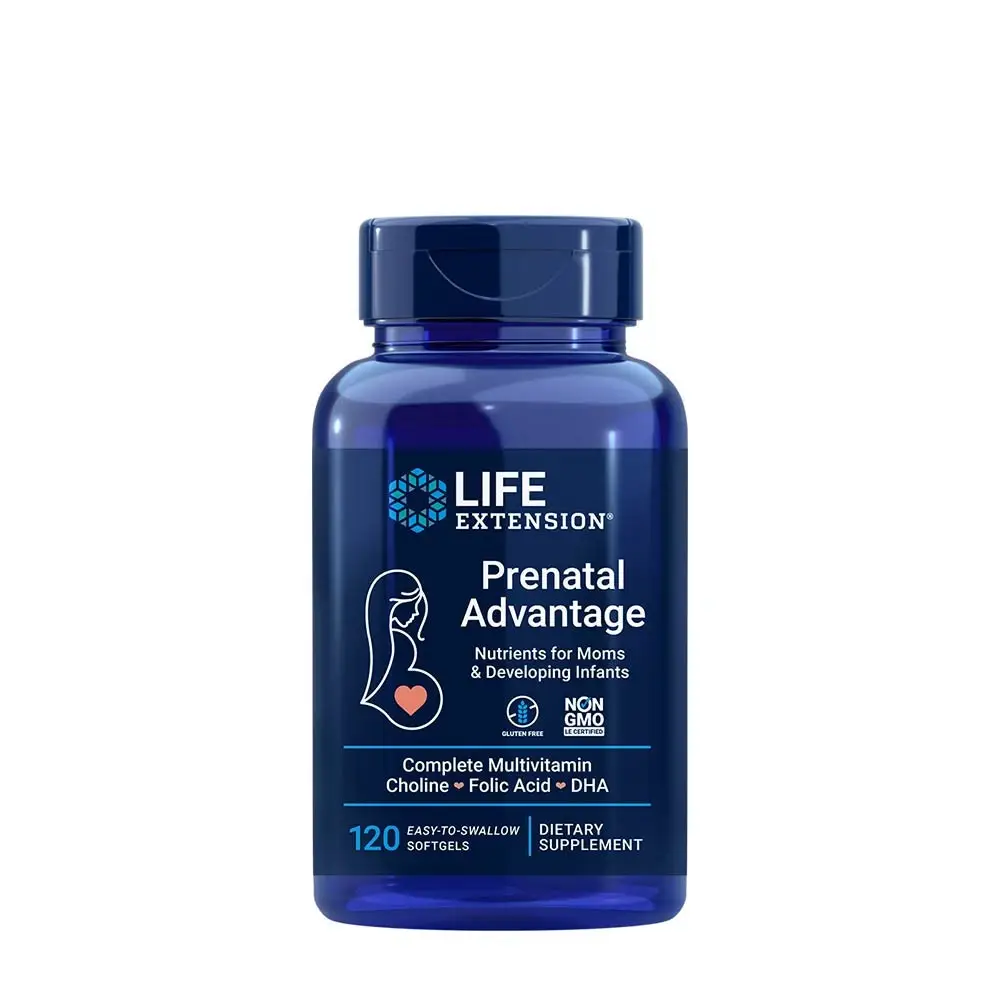 Life Extension - Prenatal Advantage (120 cápsulas blandas) - Nuvalia