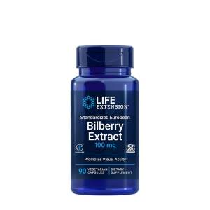 Life Extension - Standardized European Bilberry Extract (90 Veg Capsules) - Nuvalia