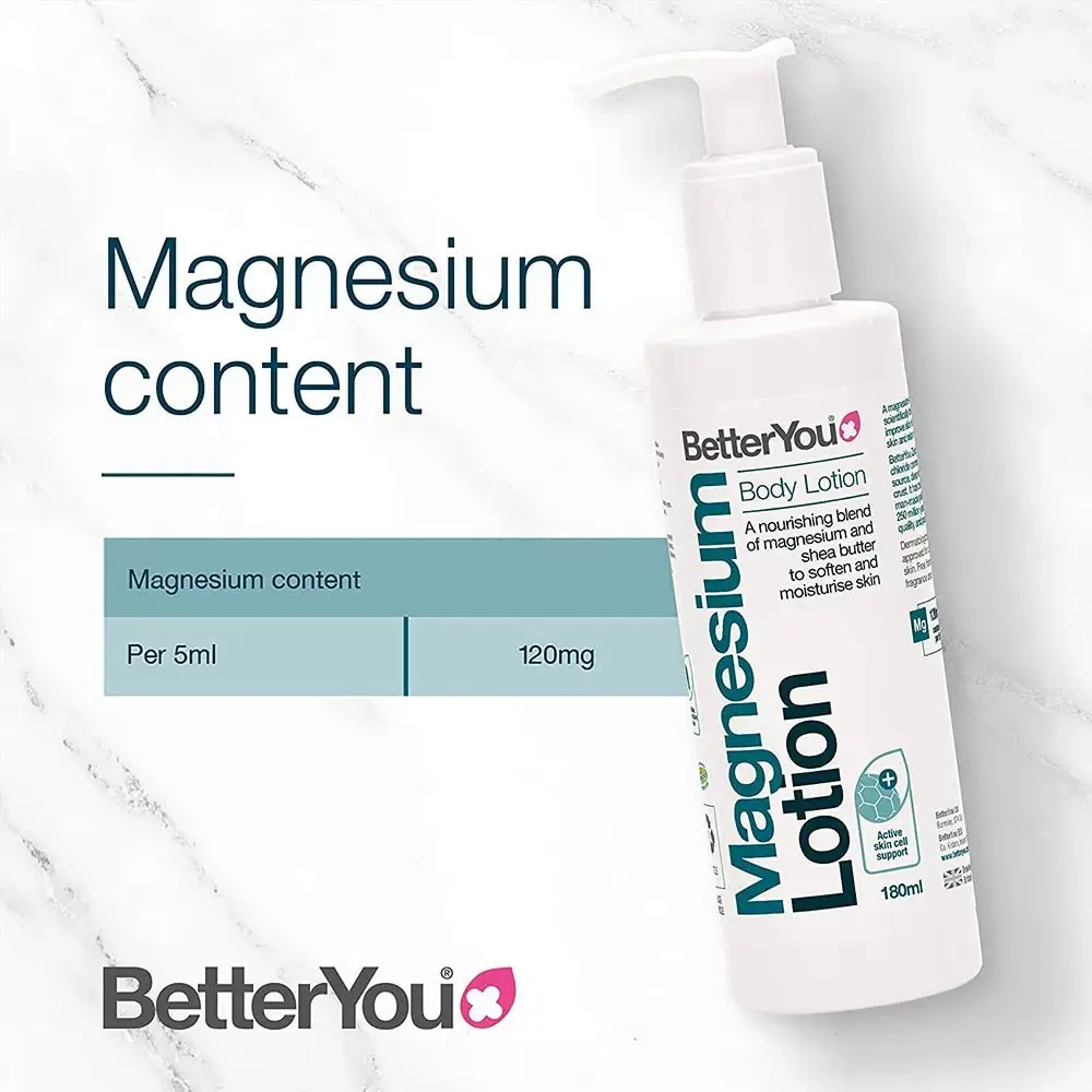 Loción Corporal Magnesio para la Piel – 180 ml - Imagen 2