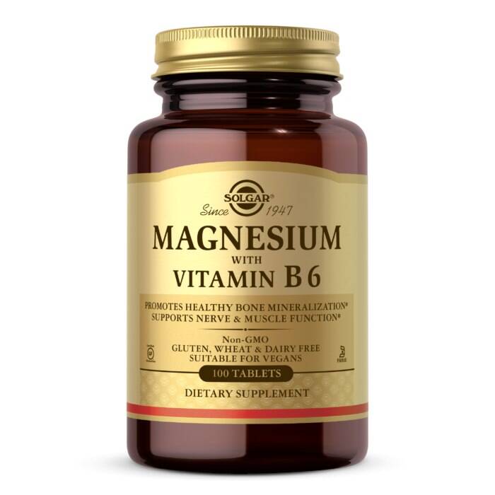Magnesio con vitamina B6 - 100 comprimidos - Nuvalia