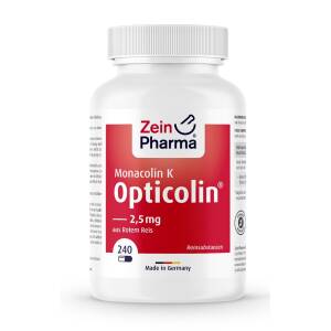 Monacolin K Opticolin - 240 vcaps - Nuvalia
