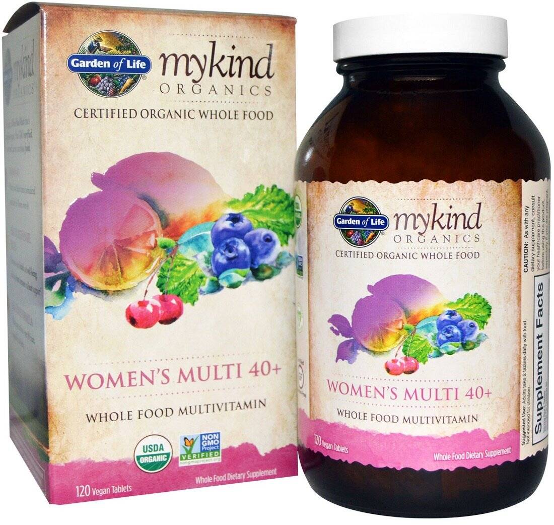 Mykind Women's Multi 40+ - 120 comprimidos veganos - Nuvalia