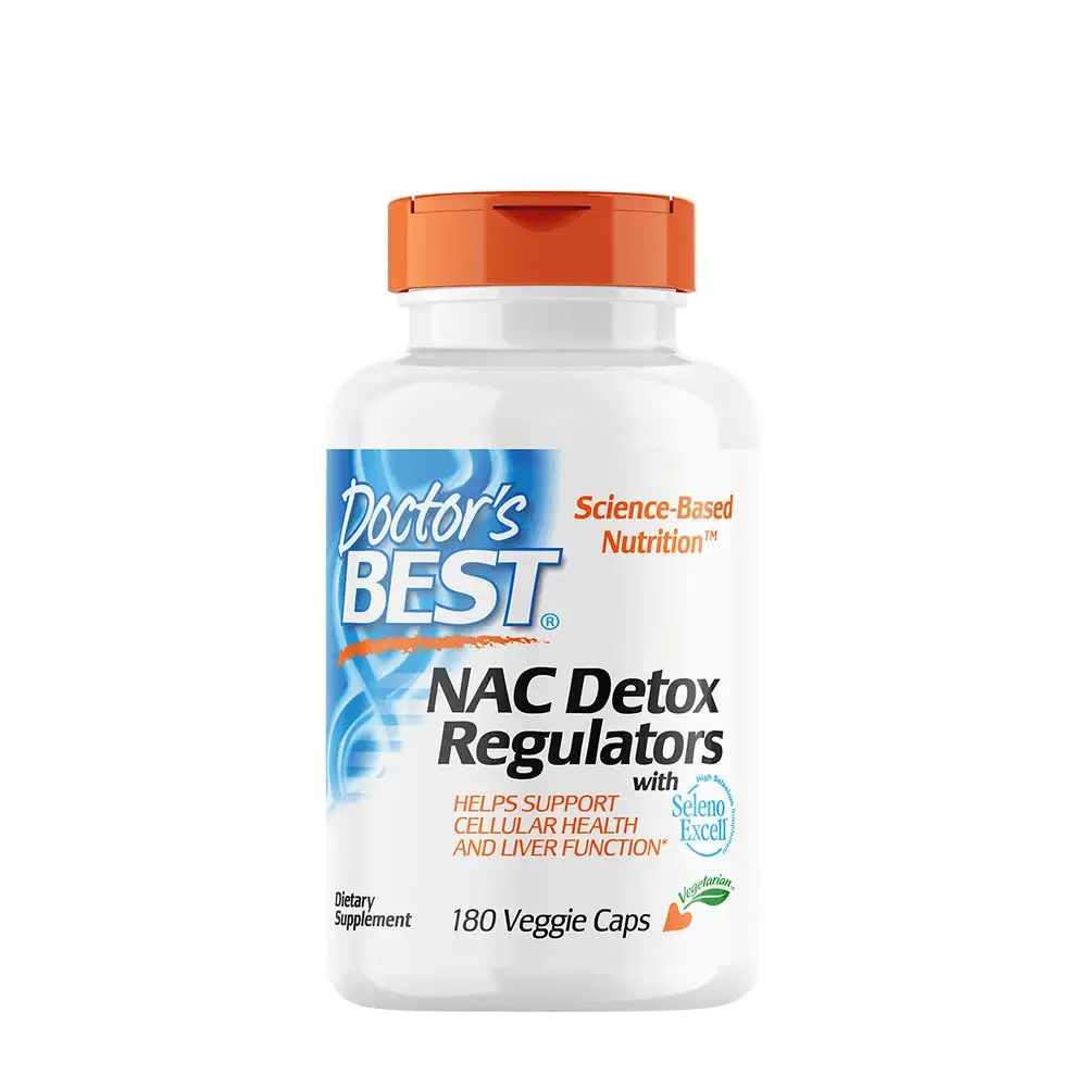 NAC Detox Regulators - 180 cápsulas - Nuvalia