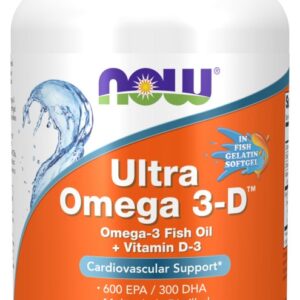 Ultra Omega 3-D with Vitamin D-3 - 90 softgels
