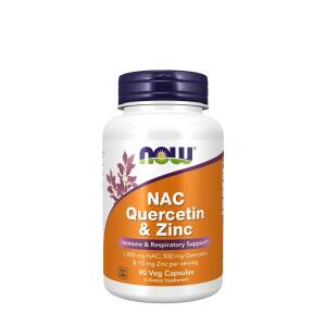 NOW NAC Quercetin & Zinc (90 Veg Capsules) - Nuvalia