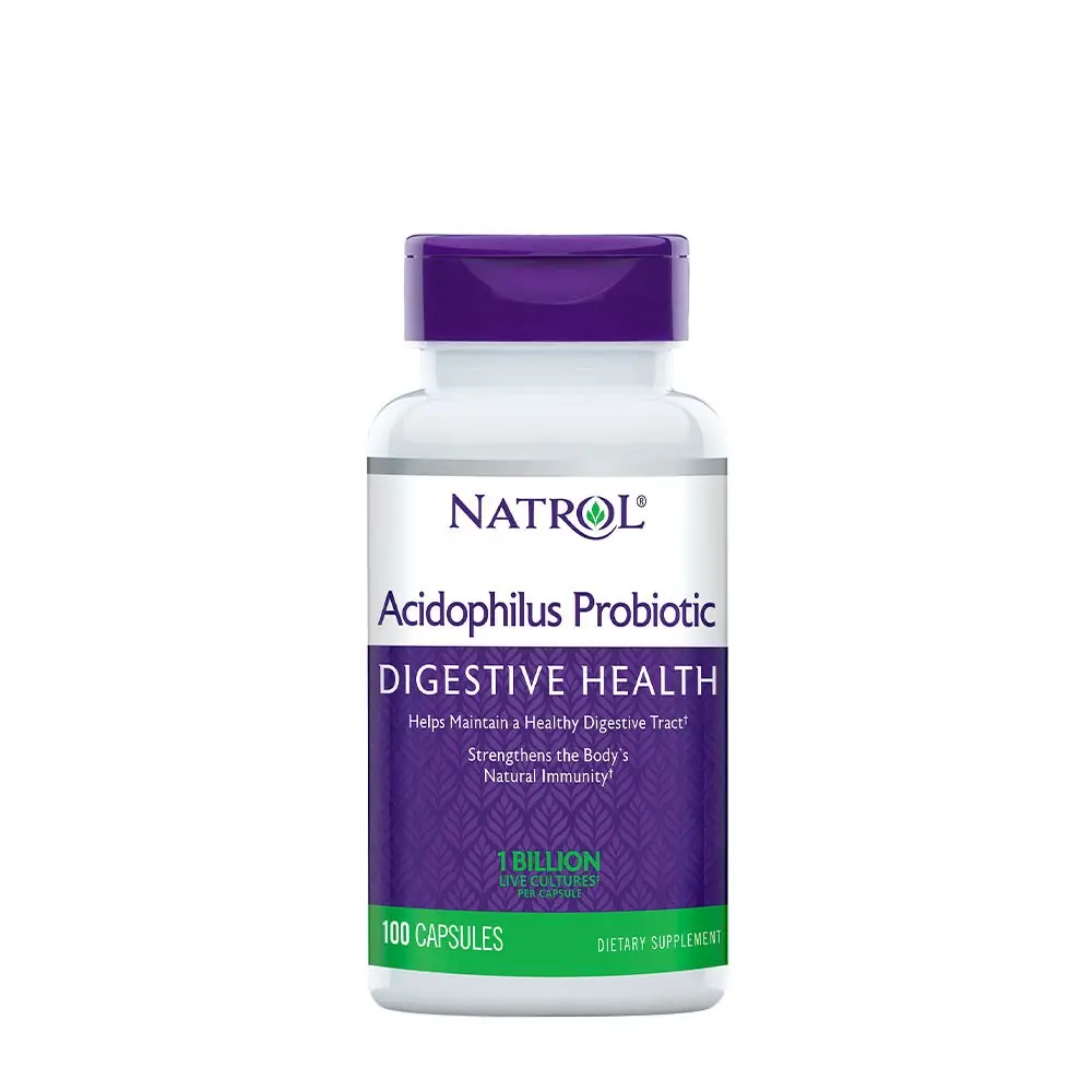 Probiótico Acidophilus de Natrol (100 cápsulas) - Nuvalia