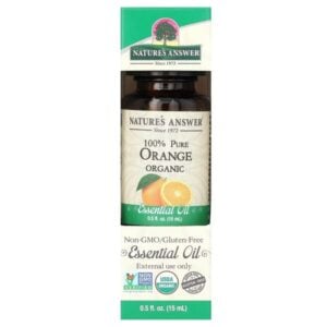 Aceite esencial de naranja puro 100% - 15 ml.