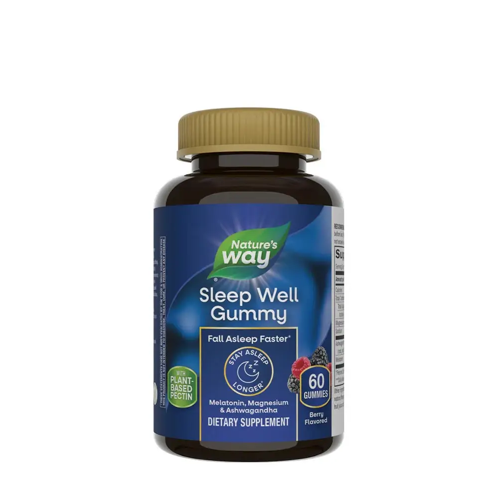Gominolas «Sleep Well» de Natures Way (60 gominolas) - Nuvalia