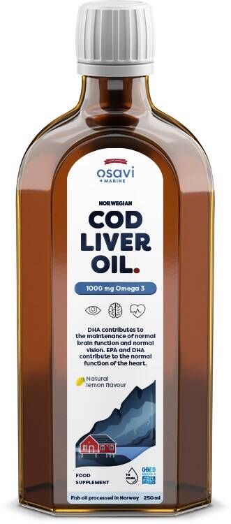 Aceite de hígado de bacalao noruego