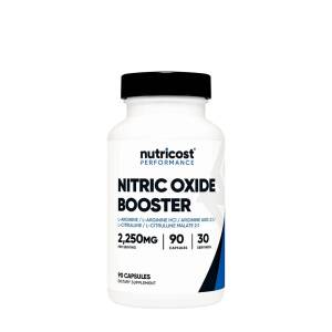Nutricost Nitric Oxide Booster 750 mg (90 Capsules) - Nuvalia
