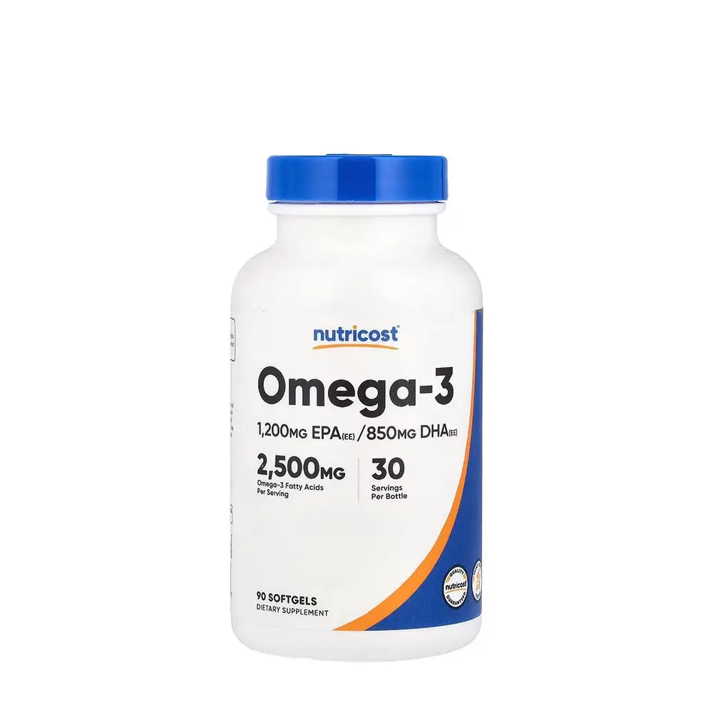 Nutricost Omega-3 2500 mg (90 cápsulas blandas) - Nuvalia