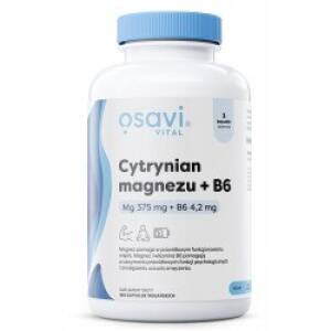 OSAVI Magnesium citrate + B6 (180 vcaps) - Nuvalia